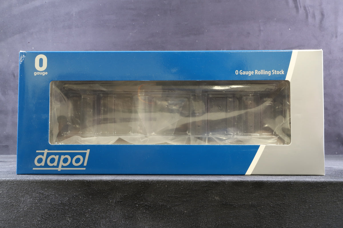 Dapol Finescale O Gauge Rake of 3 Bogie Bolster Wagons in Bauxite