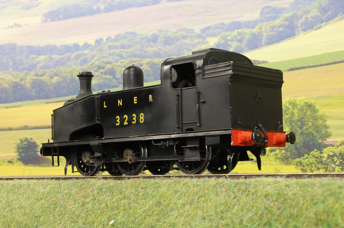 Finescale O Gauge (Kit-Built) LNER J50 0-6-0 BR Black, Weathered and DCC Fitted