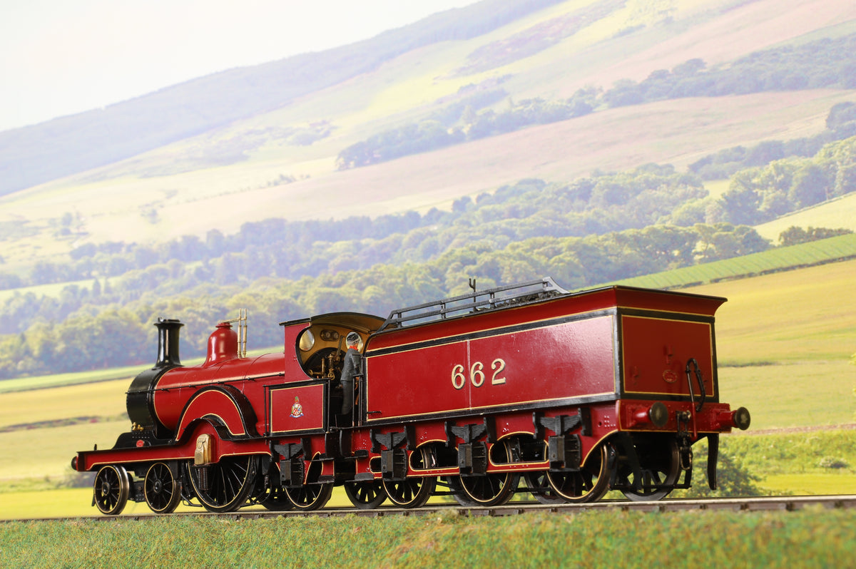 Scratch Built Finescale 0 Gauge Midland Railway Johnson 115 Class &quot;Spinner&#39;, No.662