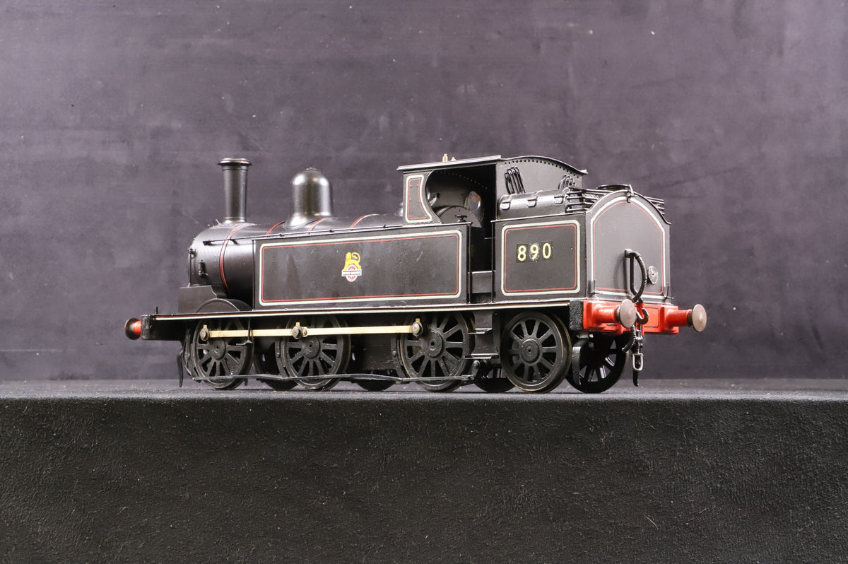 Gauge 1 (Kit-Built) LNWR Coal Tank No. 50890 BR Black (Early Crest)