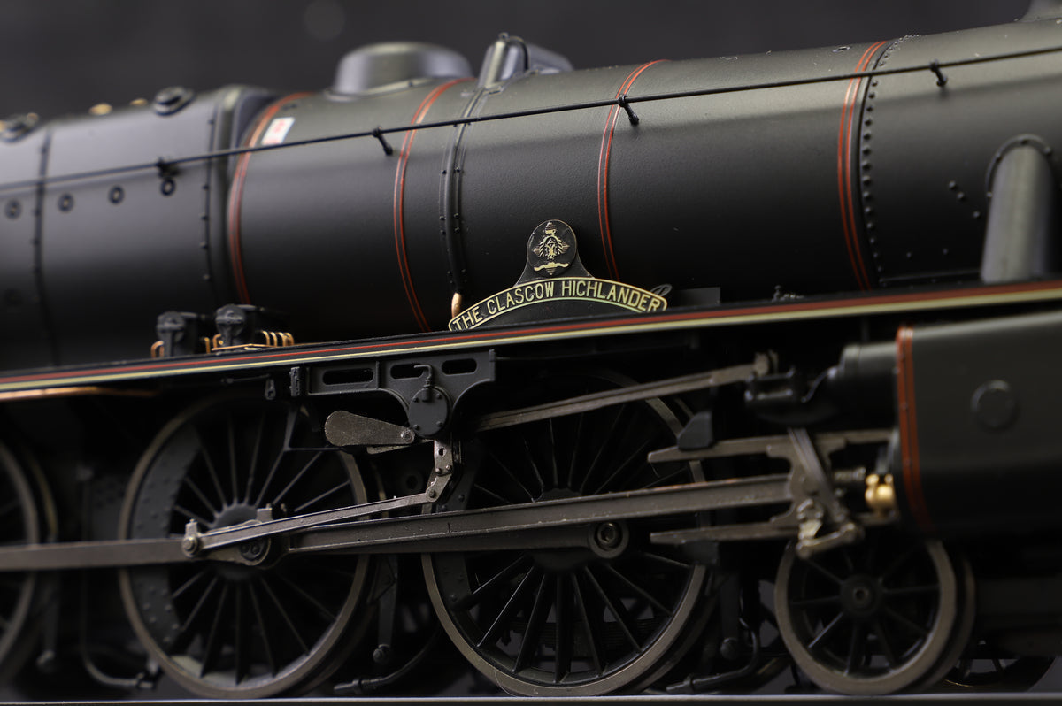 Ellis Clark Trains O Gauge Stanier Class 5 4-6-0 &quot;Black 5&quot;, Late BR Lined, &#39;45157&#39; &#39;Glasgow Highlander&#39;, Welded Tender