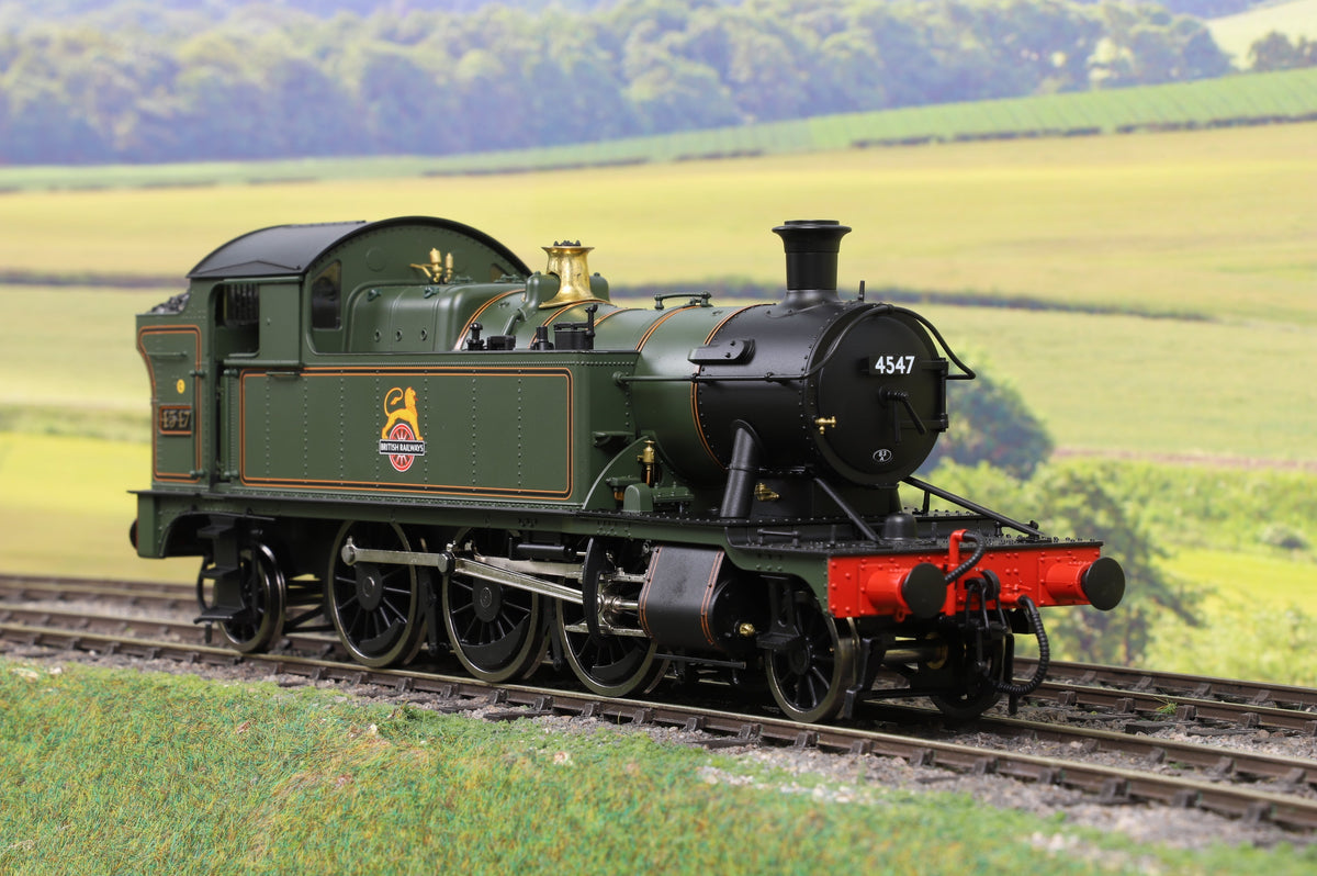 New Lionheart Trains LHT-S-4507S Class 45xx 2-6-2 BR Early Crest Lined Green 4547, DCC Sound