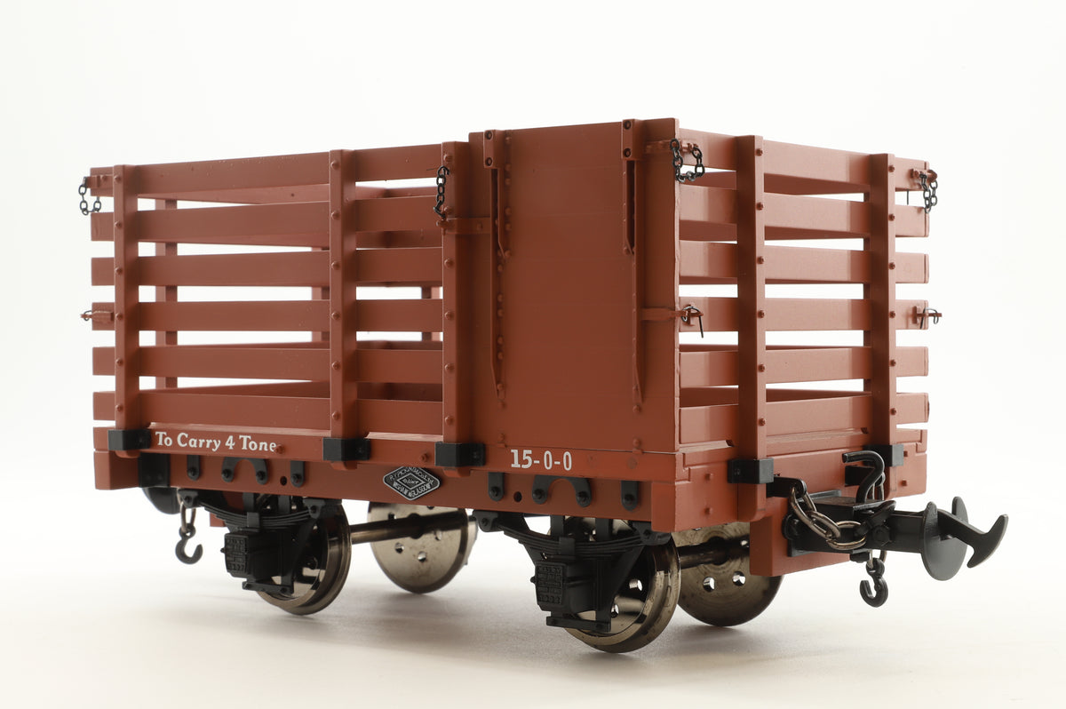 BMS/Accucraft 16mm Scale (45mm Gauge) W&L Sheep Wagon R19-23D BR Bauxite