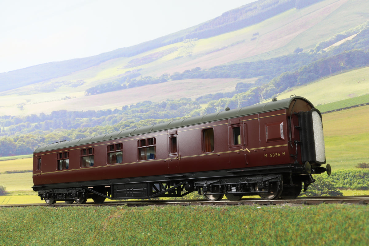 MTH Finescale O Gauge LMS Stanier Brake First, BR Maroon, No.M5056M