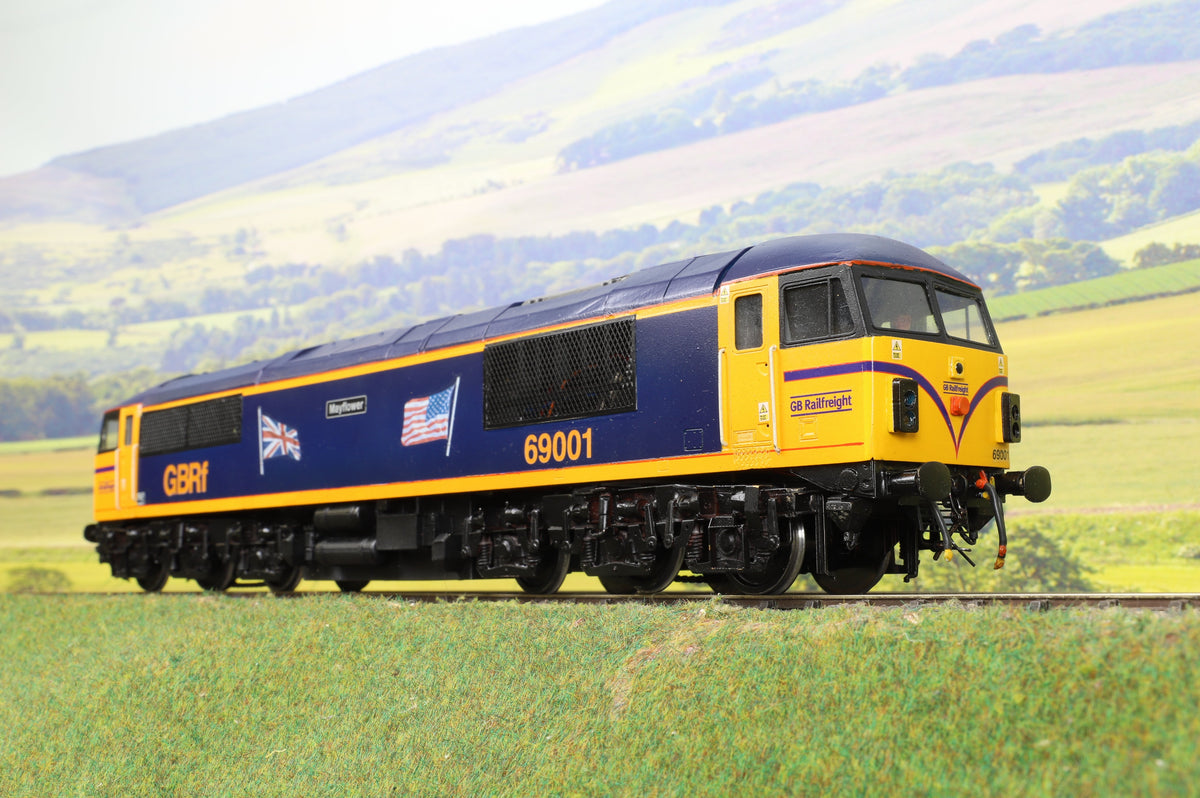Dave Lowery Kit Built Finescale O Gauge Class 69 GBRf &#39;69001&#39; &#39;Mayflower&#39; DCC Sound