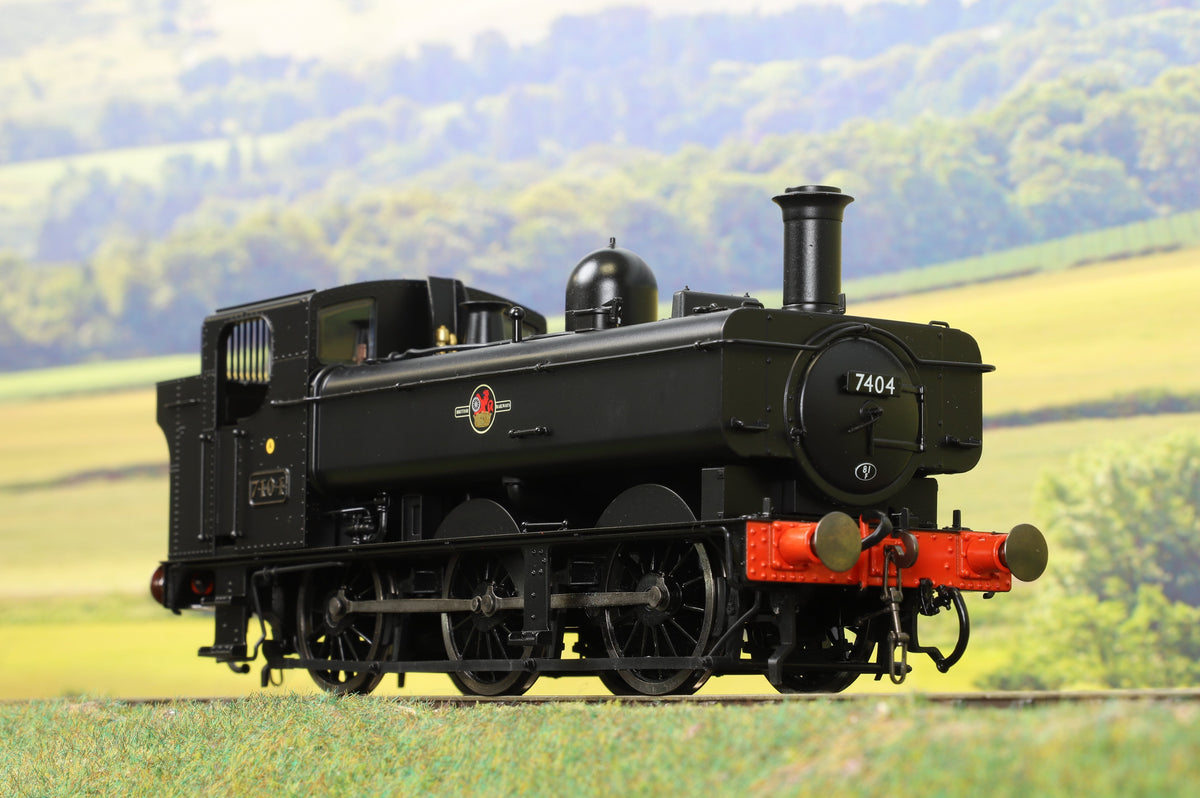Lionheart O Gauge Class 74xx Pannier BR Black L/C &#39;7404&#39;