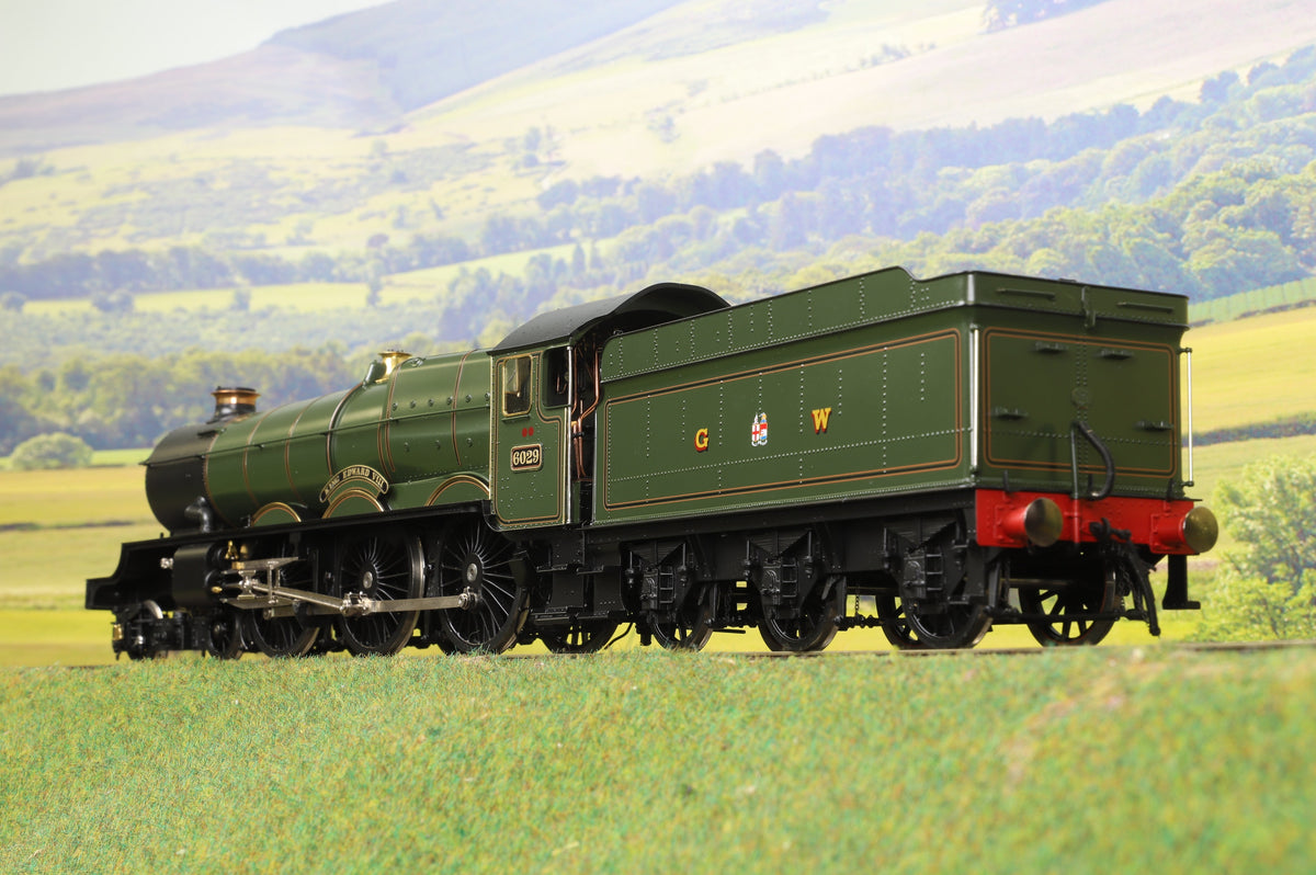 Masterpiece Models O Gauge King Class GWR Green &#39;6029&#39; &#39;King Edward VIII&#39; DC/DCC Sound