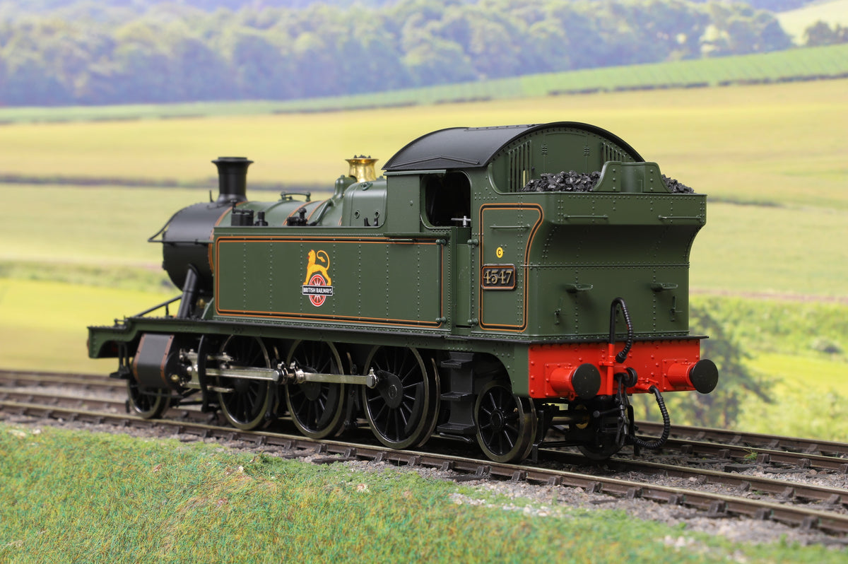 New Lionheart Trains LHT-S-4507S Class 45xx 2-6-2 BR Early Crest Lined Green 4547, DCC Sound