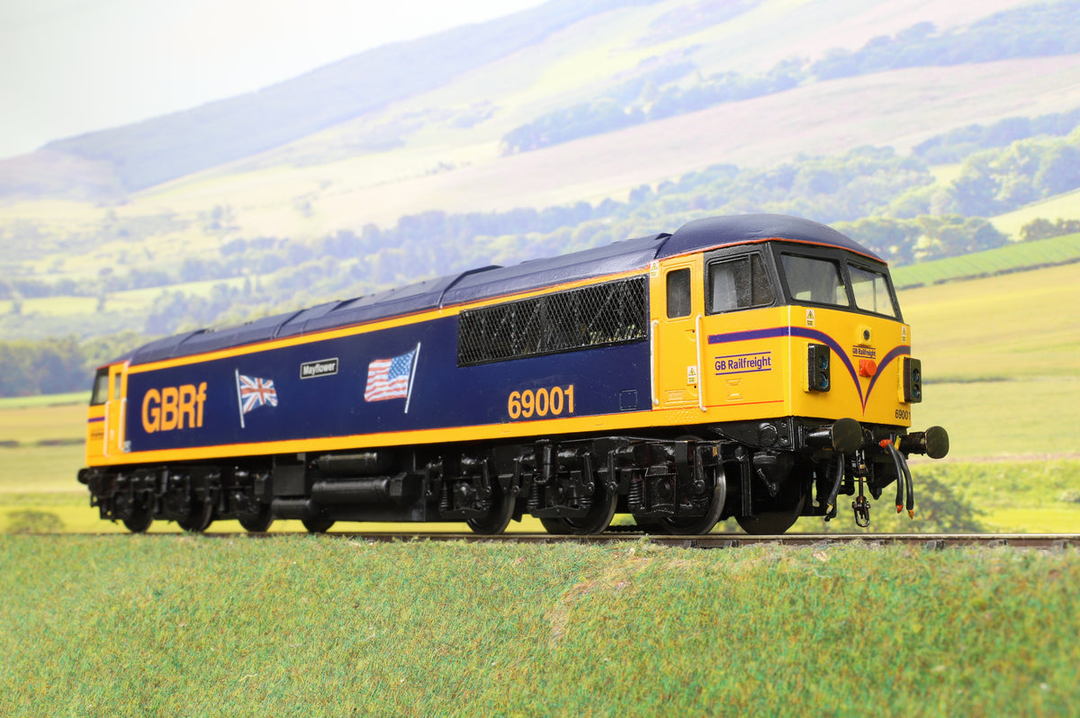 Dave Lowery Kit Built Finescale O Gauge Class 69 GBRf &#39;69001&#39; &#39;Mayflower&#39; DCC Sound