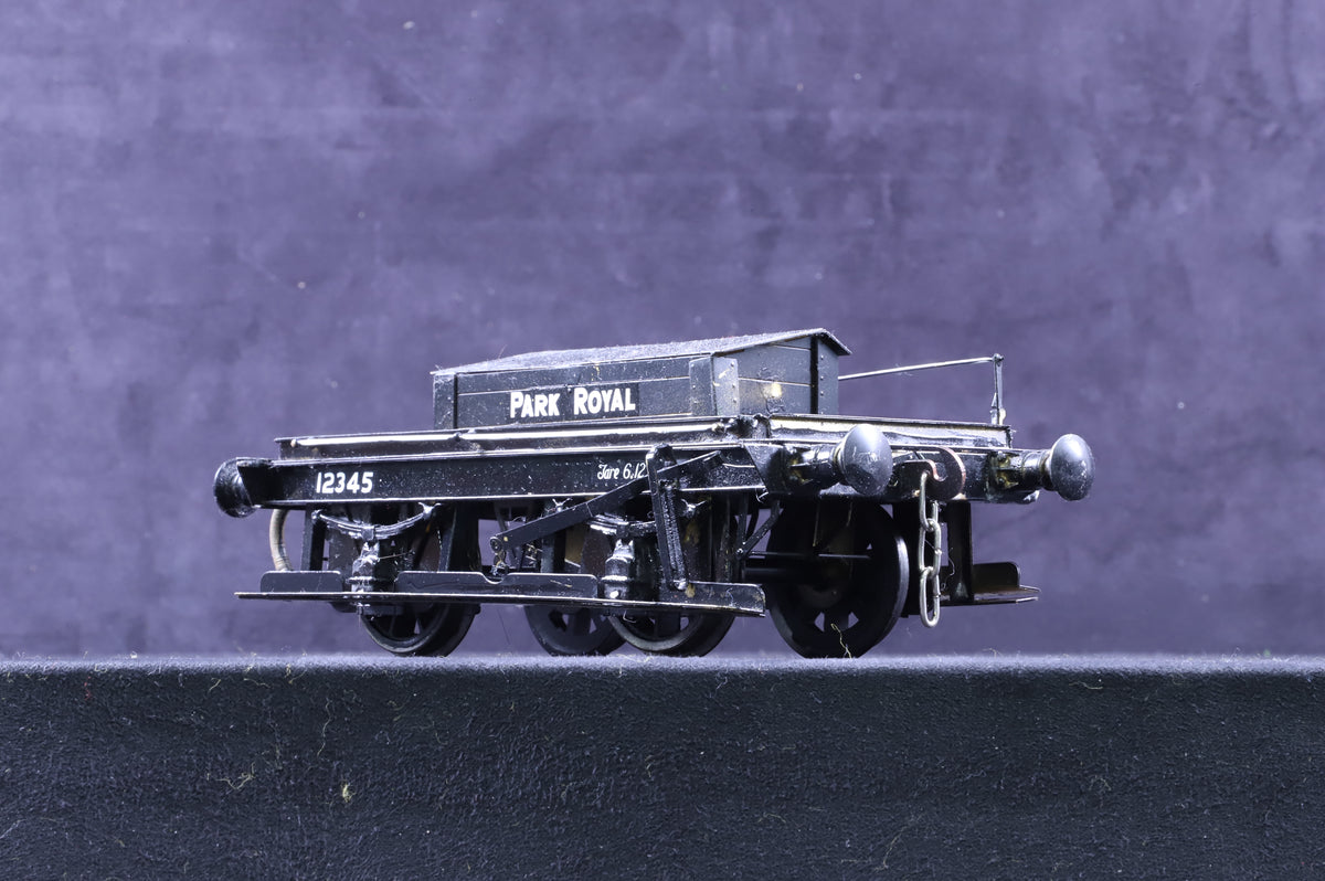 Gauge 1 (10mm) GWR Shunters Truck 'Park Royal' No. 12345 (Brass Construction)