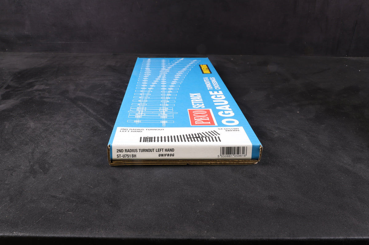 Peco Setrack 2nd Radius Turnout Left Hand