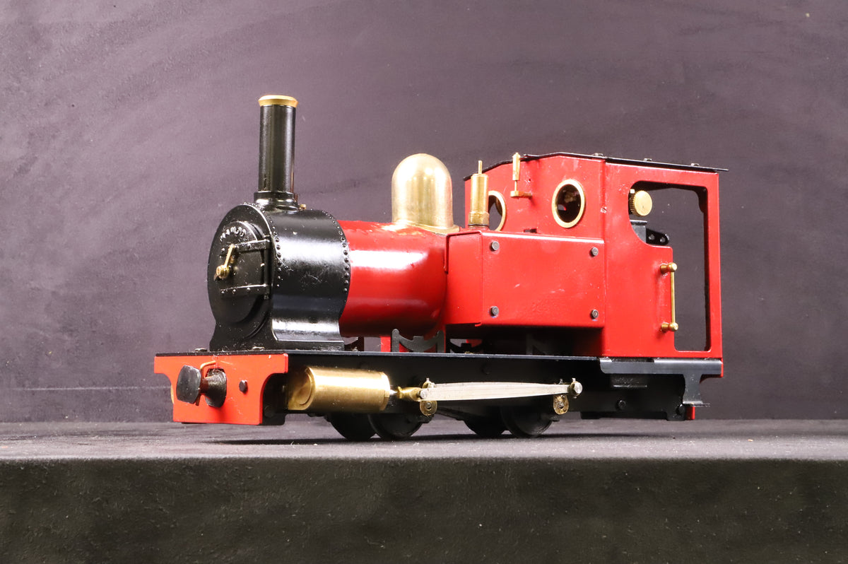 Mamod 16mm (32mm Gauge) Live Steam 2021 Stirling Piston Valve 0-4-0, Red