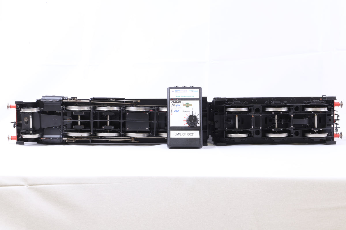 Sancheng/Finescale Brass Gauge 1 (1:32) LMS 8F 2-8-0 No.8021 Radio Control & Sound