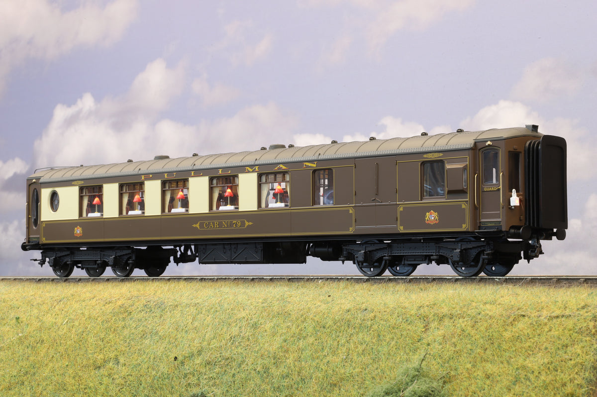 Darstaed D25-05C Finescale O Gauge All Steel Type K Pullman Brake 3rd Coach &#39;Car No.79&#39;
