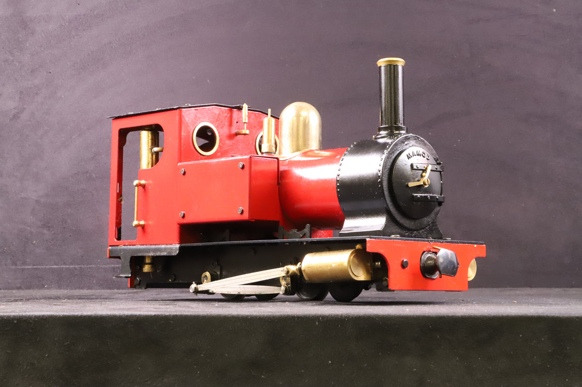 Mamod 16mm (32mm Gauge) Live Steam 2021 Stirling Piston Valve 0-4-0, Red