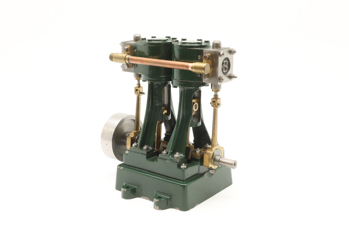 Stuart Models (Kit-Built) Live Steam Powered Twin D10 Engine