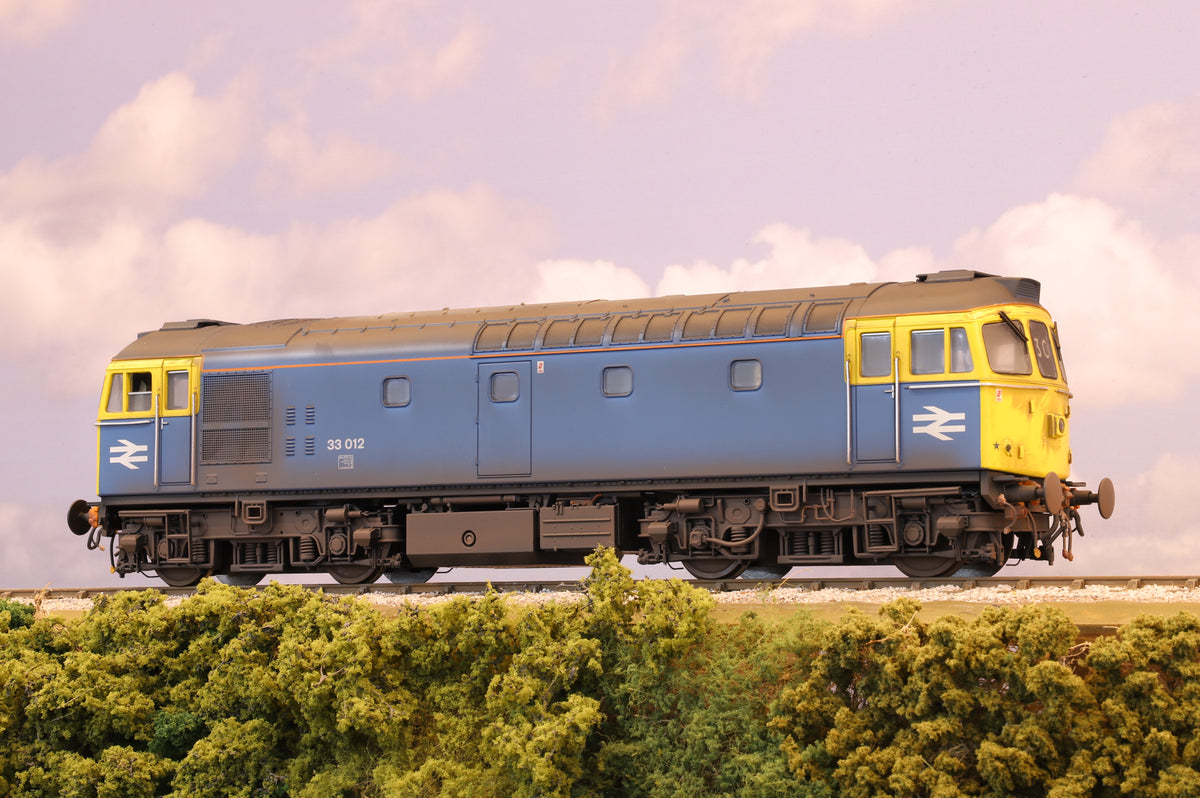 Heljan Finescale O Gauge Class 33 No. 33012 BR Blue Weathered