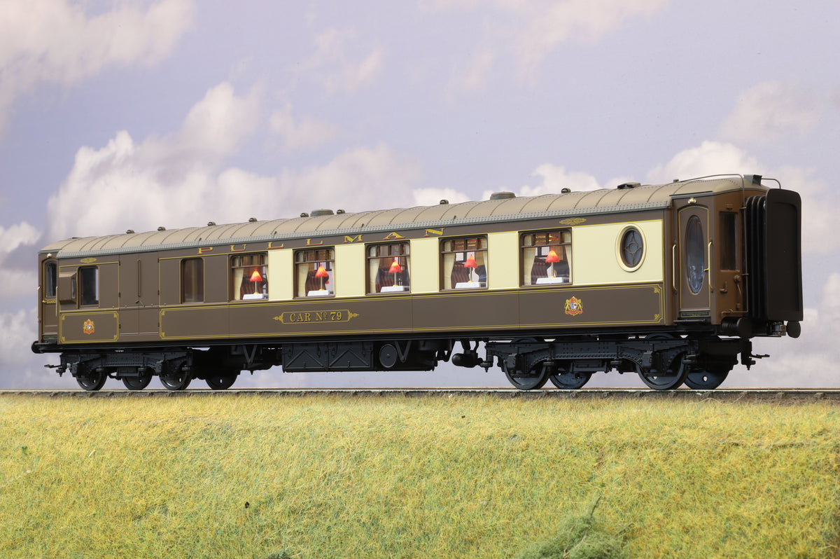 Darstaed D25-05C Finescale O Gauge All Steel Type K Pullman Brake 3rd Coach &#39;Car No.79&#39;