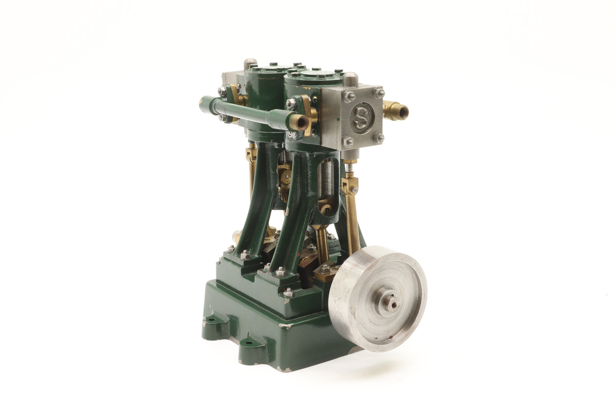 Stuart Models (Kit-Built) Live Steam Powered Twin D10 Engine