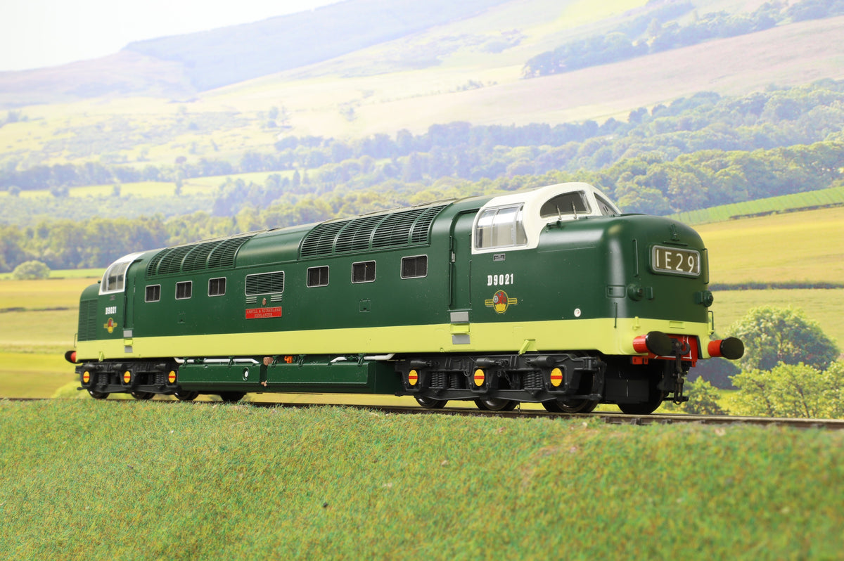 Heljan O Gauge 5502 Class 55 Deltic BR Green D9021 &#39;Argyll &amp; Sutherland Highlander&#39;