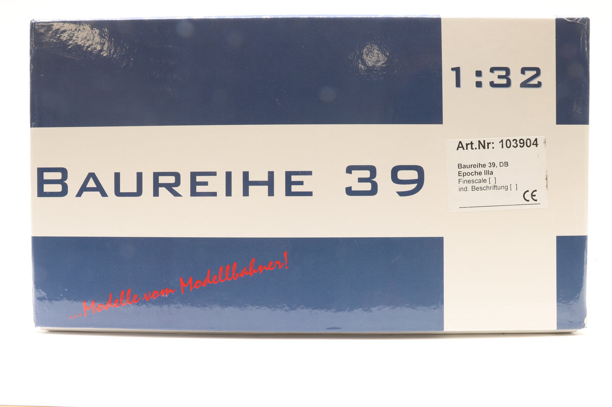 KM1 Gauge 1 (1:32) Baureihe BR Class 39 2-8-2 No. 39.196 Premium Edition DCC Sound