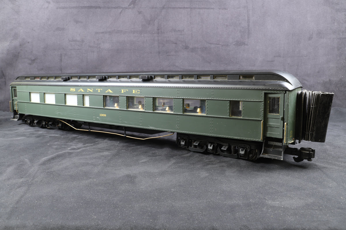Aristocraft Gauge 1 1:29 ART-31511 Santa Fe &#39;1368&#39; Diner Car