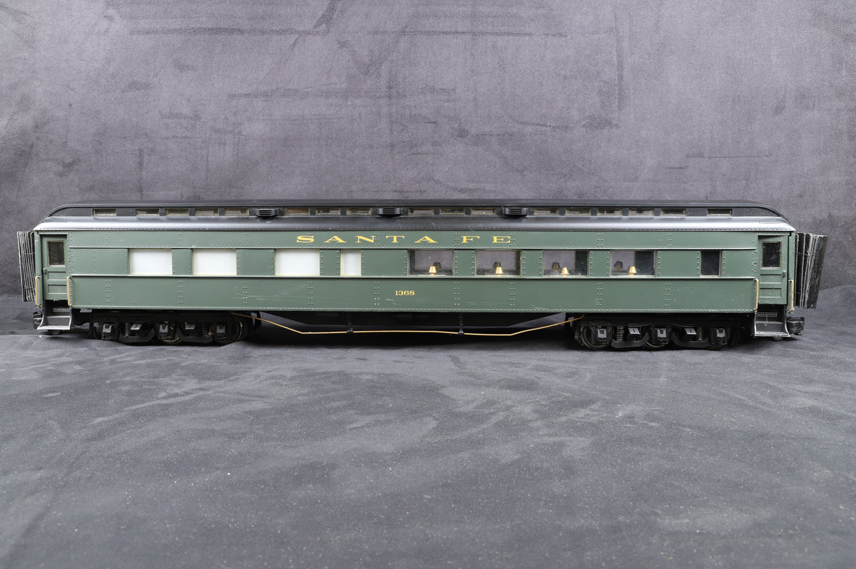 Aristocraft Gauge 1 1:29 ART-31511 Santa Fe &#39;1368&#39; Diner Car