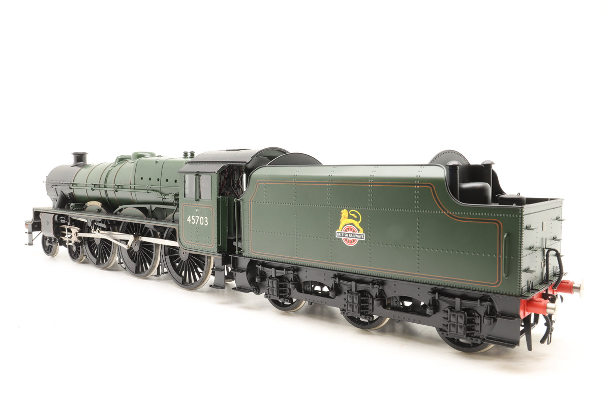 Sancheng/Finescale Brass Gauge 1 (1:32) ex-LMS Jubilee No. 45703 'Thunderer' BR Lined Green Early Emblem