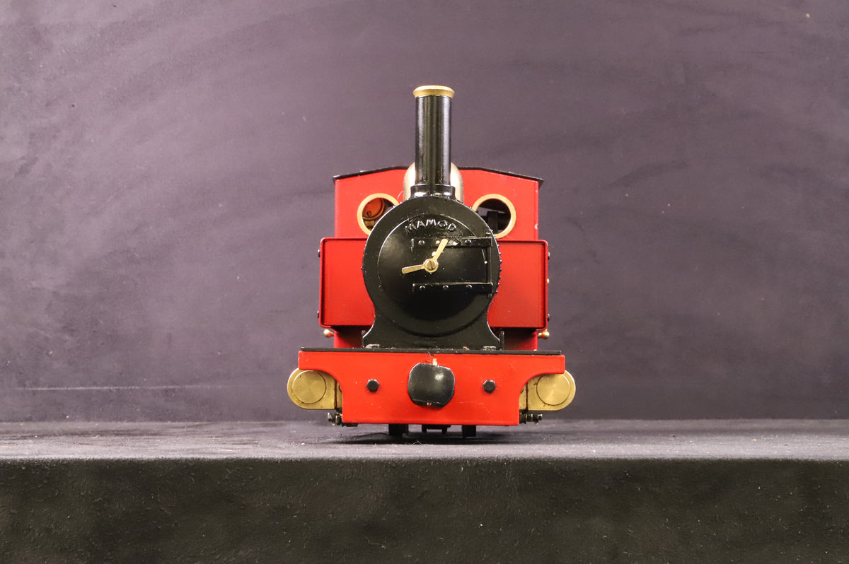 Mamod 16mm (32mm Gauge) Live Steam 2021 Stirling Piston Valve 0-4-0, Red
