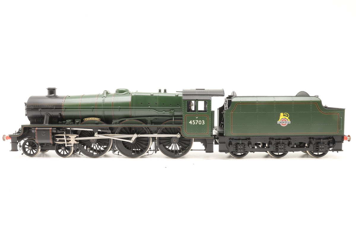 Sancheng/Finescale Brass Gauge 1 (1:32) ex-LMS Jubilee No. 45703 'Thunderer' BR Lined Green Early Emblem