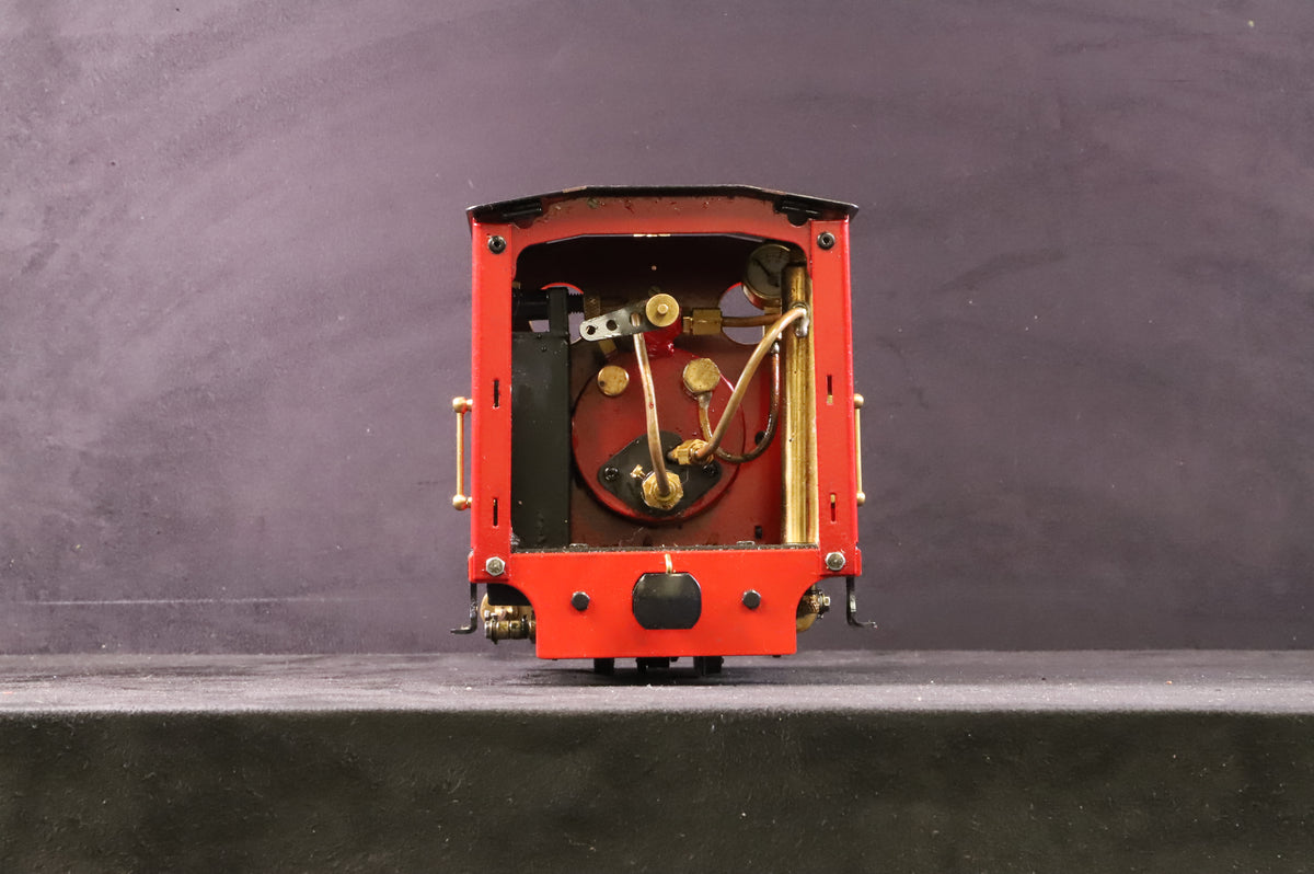 Mamod 16mm (32mm Gauge) Live Steam 2021 Stirling Piston Valve 0-4-0, Red