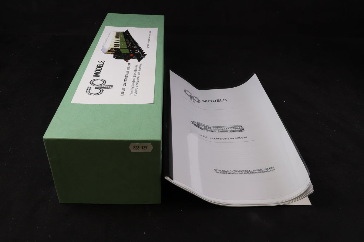 Finescale O Gauge GP Models LNER Clayton Steam Railcar Kit