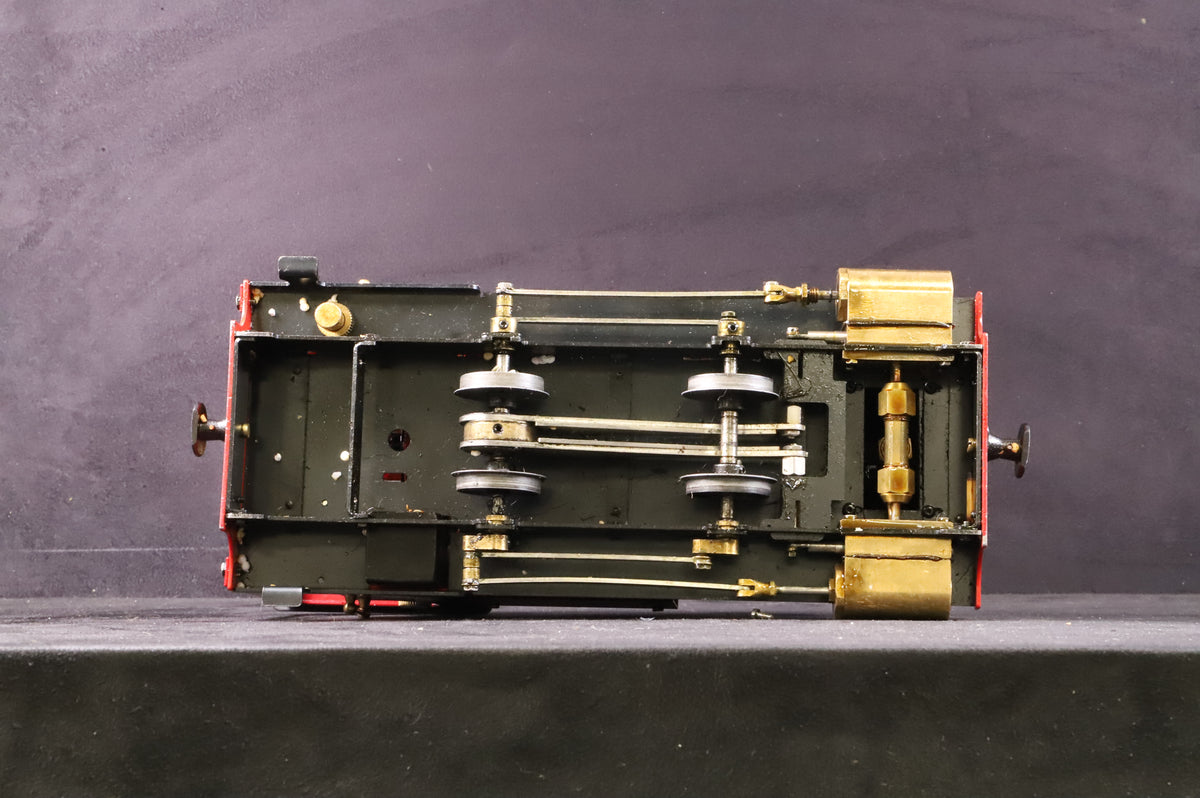 Mamod 16mm (32mm Gauge) Live Steam 2021 Stirling Piston Valve 0-4-0, Red