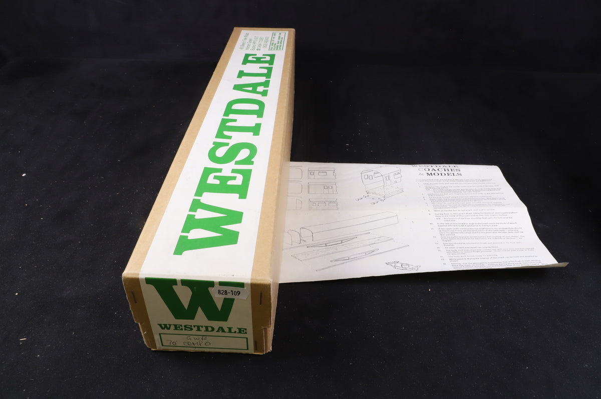 Westdale Finescale O Gauge GWR 70&#39; Composite Kit