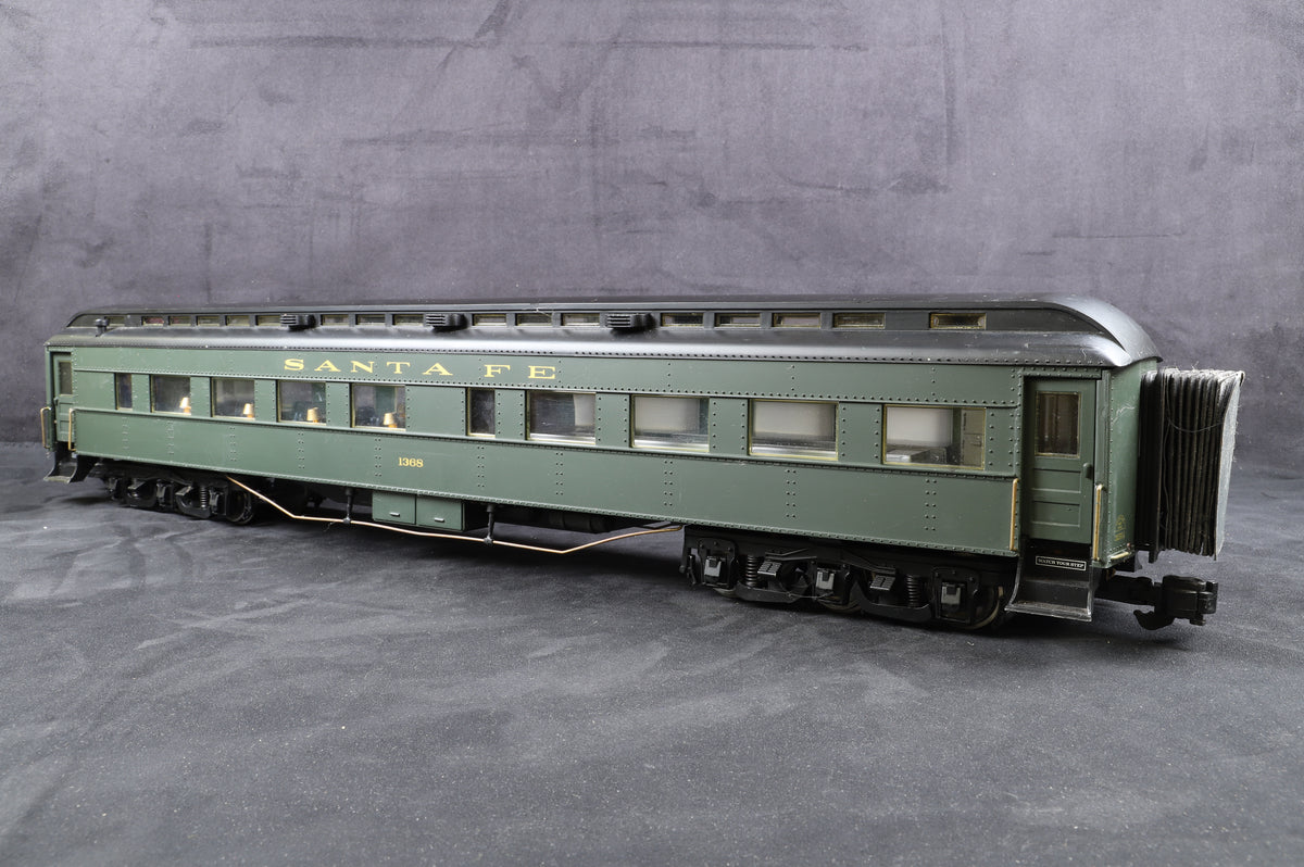 Aristocraft Gauge 1 1:29 ART-31511 Santa Fe &#39;1368&#39; Diner Car