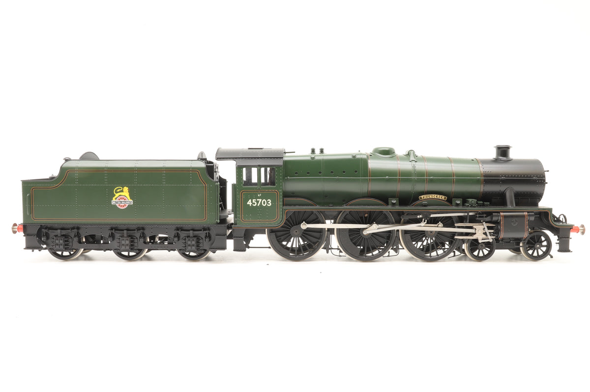 Sancheng/Finescale Brass Gauge 1 (1:32) ex-LMS Jubilee No. 45703 'Thunderer' BR Lined Green Early Emblem