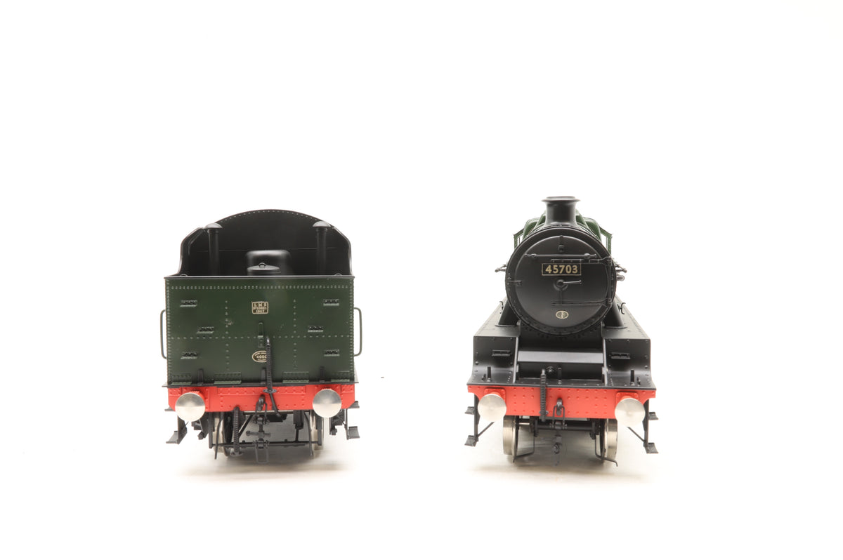 Sancheng/Finescale Brass Gauge 1 (1:32) ex-LMS Jubilee No. 45703 'Thunderer' BR Lined Green Early Emblem