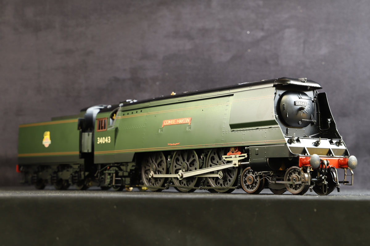 Aster Gauge 1 1:32 Live Steam Battle of Britain Class &#39;34043&#39; &#39;Combe Martin&#39;