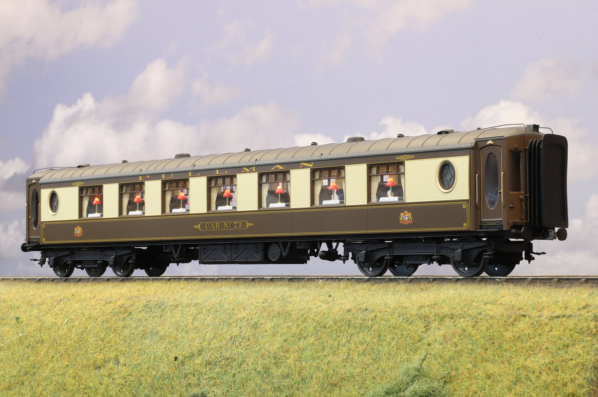 Darstaed D25-04A Finescale O Gauge All Steel Type K Pullman Parlour 3rd Coach &#39;Car No.73&#39;