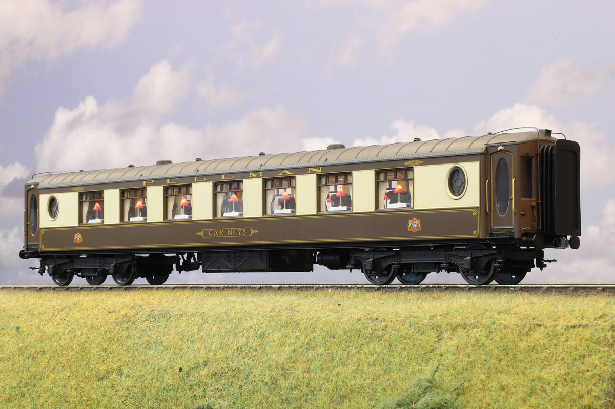 Darstaed D25-04A Finescale O Gauge All Steel Type K Pullman Parlour 3rd Coach &#39;Car No.73&#39;