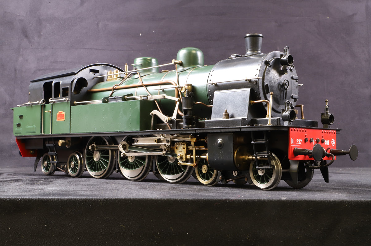 Aster Gauge 1 Live Steam S.N.C.F 232-TC EST No. 401