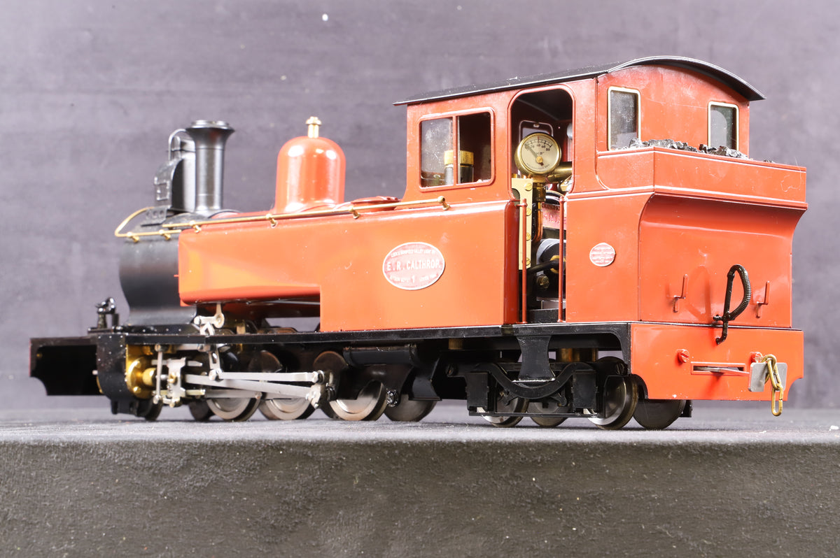 Roundhouse Live Steam 32mm Leek and Manifold Kitson 2-6-4T &#39;E.R.Calthrop&#39;, R/C