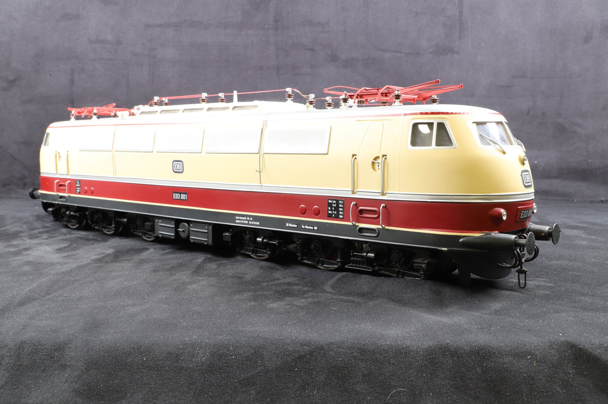 Kit/Scratch Built Gauge 1 DB Red/Cream Electric Locomotive &#39;E03 001&#39;, DCC Sound