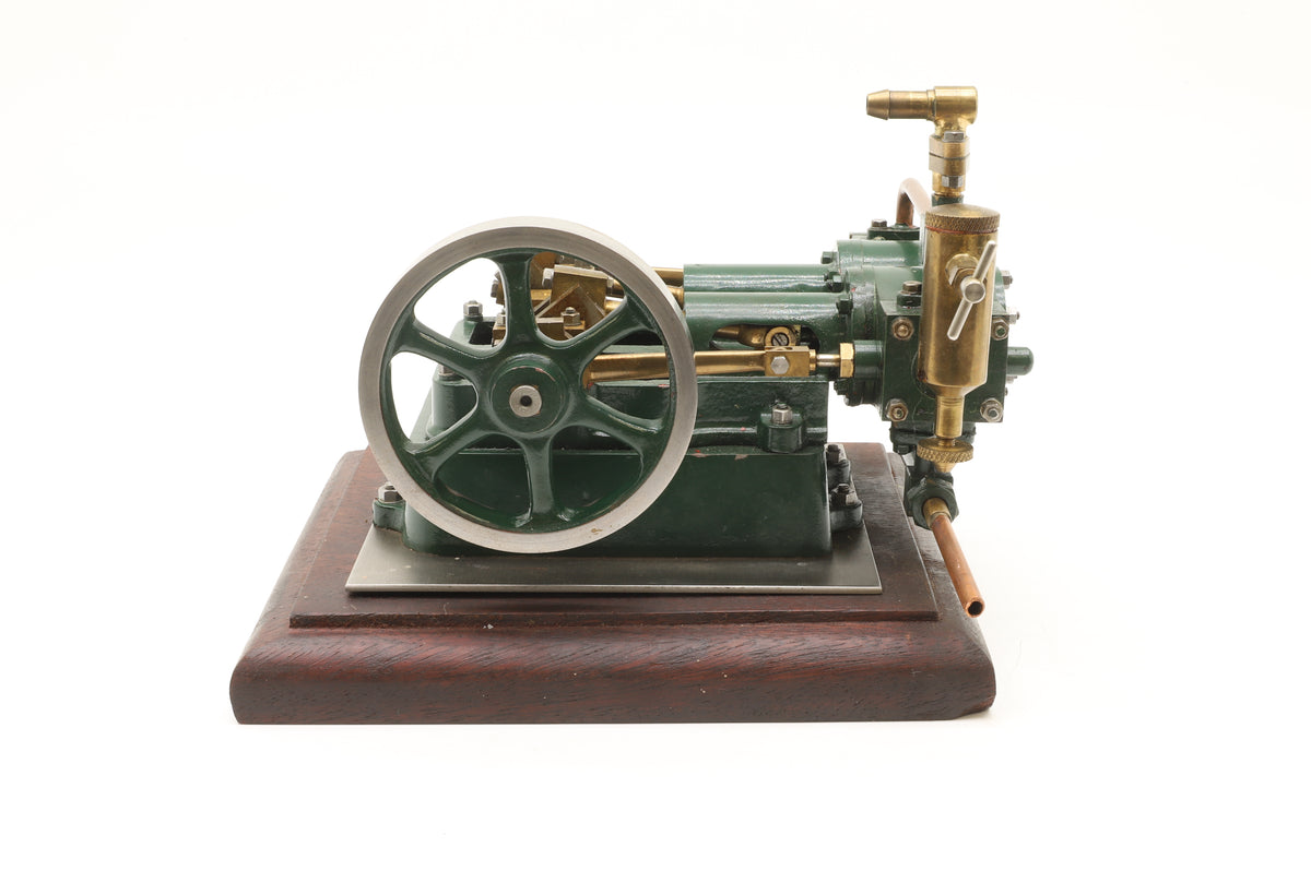 Stuart Models Kit Built Live Steam Powered Twin Cylinder Horizontal Engine