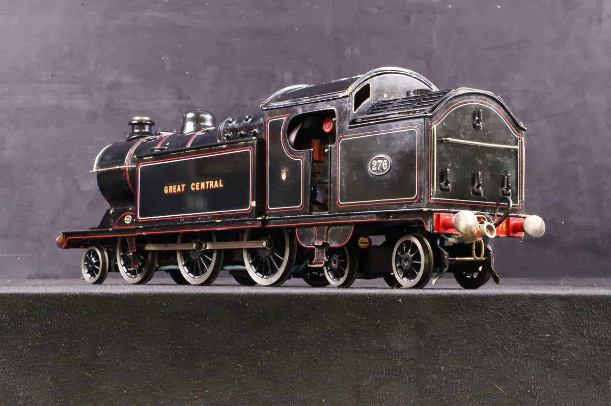 Gauge 1 Live Steam (Kit/Scratch-Built) GCR Class 1B No. 276 Lined Black