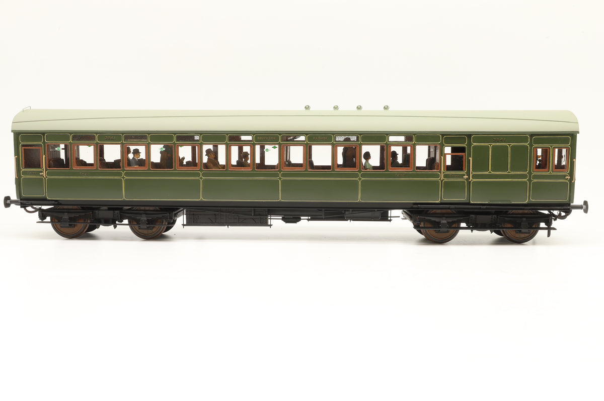 Finescale Gauge One Peter Rogers-built Southern Railway 'Balloon' Open Third No.746