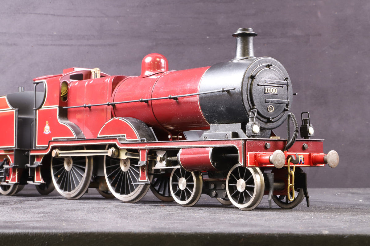 J&M Models Gauge 1 Live Steam Midland Compound 4-4-0 No. 1000