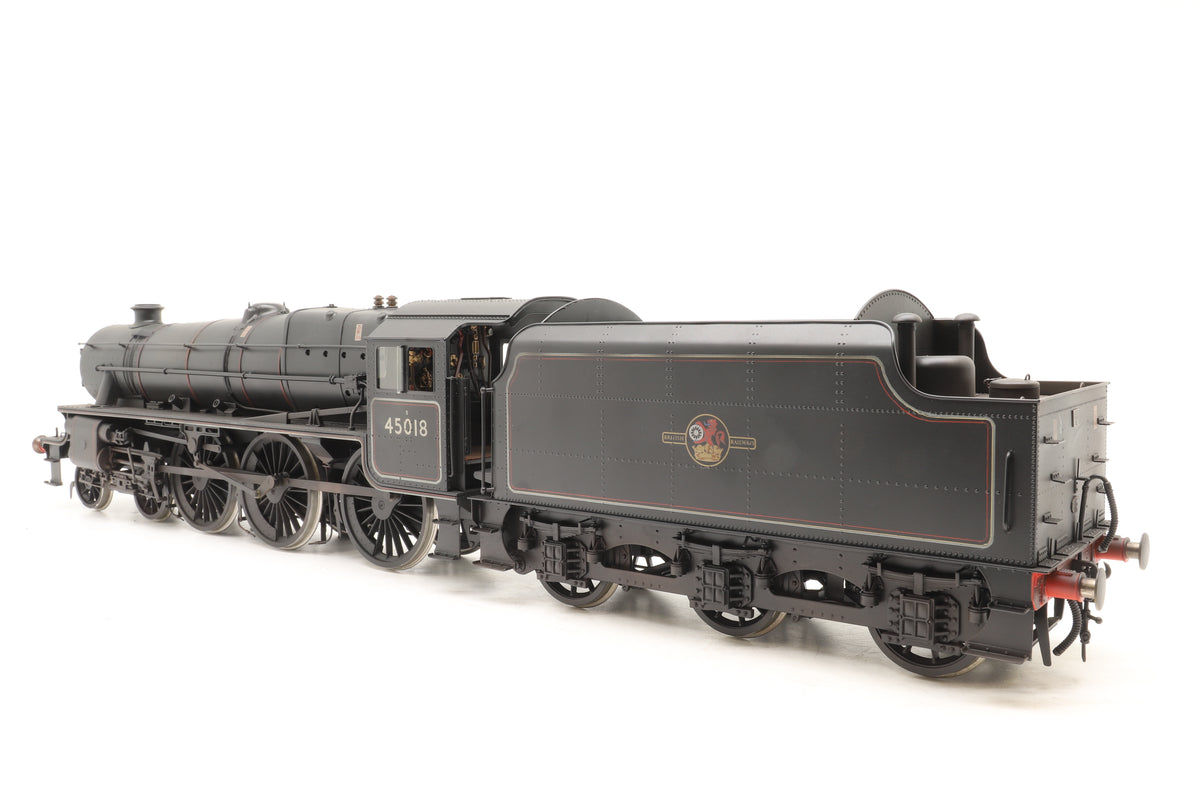 Sancheng/Finescale Brass Gauge 1 (1:32) ex-LMS Black 5 No. 45018 BR Lined Black Late Crests Weathered