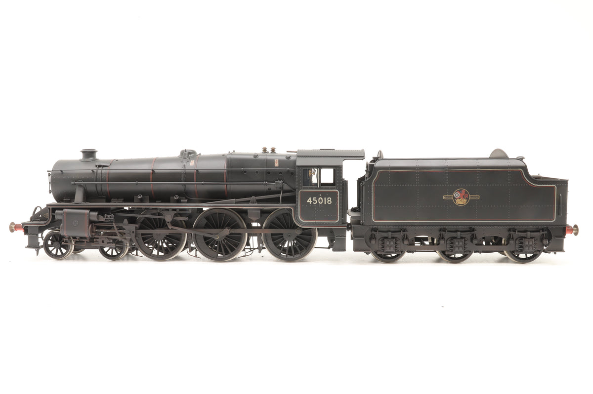 Sancheng/Finescale Brass Gauge 1 (1:32) ex-LMS Black 5 No. 45018 BR Lined Black Late Crests Weathered