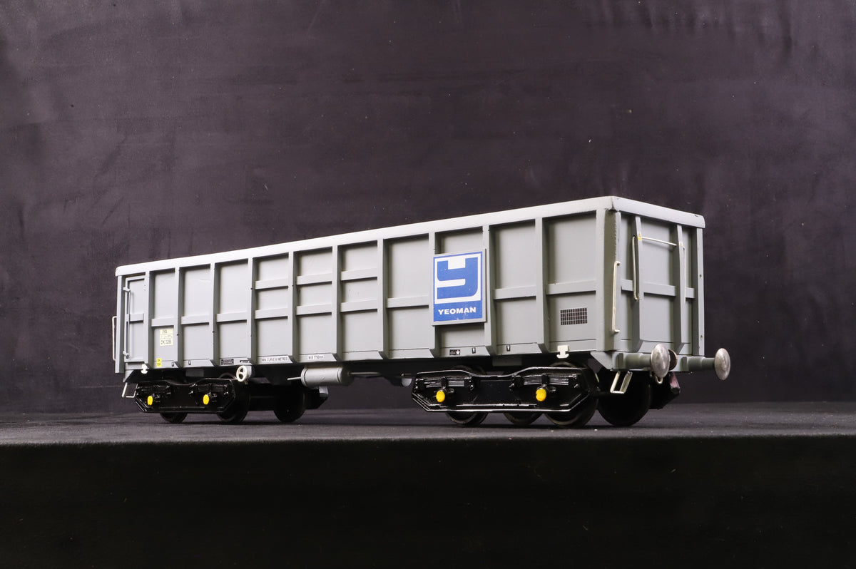 Gauge 1 (10mm) Scratch-Built Foster Yeoman JYA Bogie Hoppers (Pair)